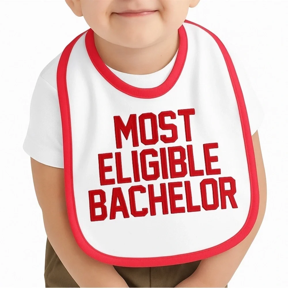 Most Eligible Bachelor Baby Bib